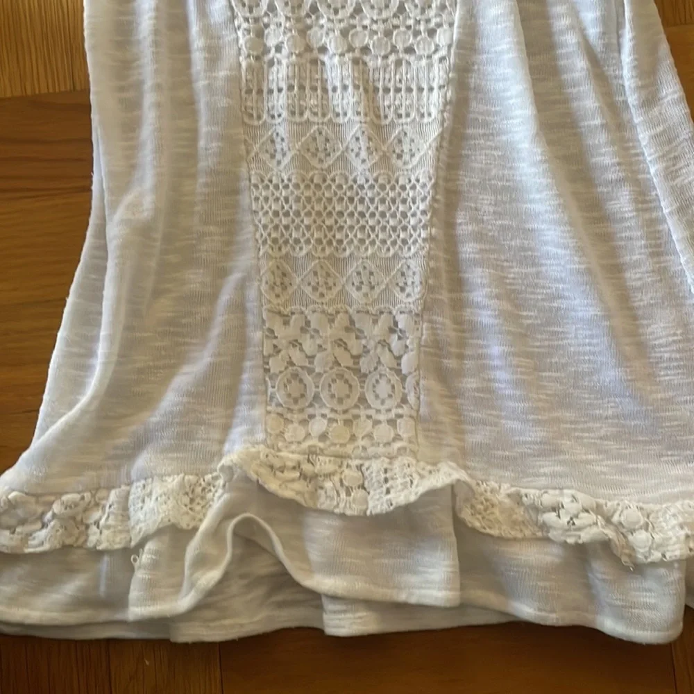 Arizona Jean Co. White Dress (Size: Girl’s 10-12)